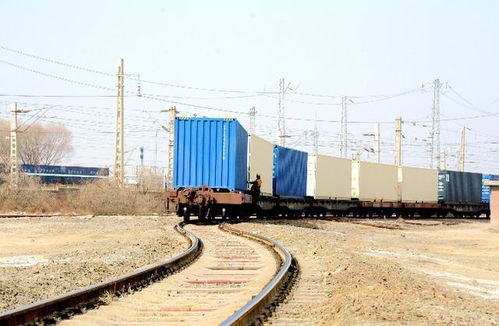 甘肅首列單一品名跨境電商國際貨運(yùn)專列在武威南站發(fā)運(yùn)